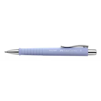 Faber-Castell Poly Ball XB Colours guľôčkové pero, iris telo, modrý atrament, 1,0 mm 241154