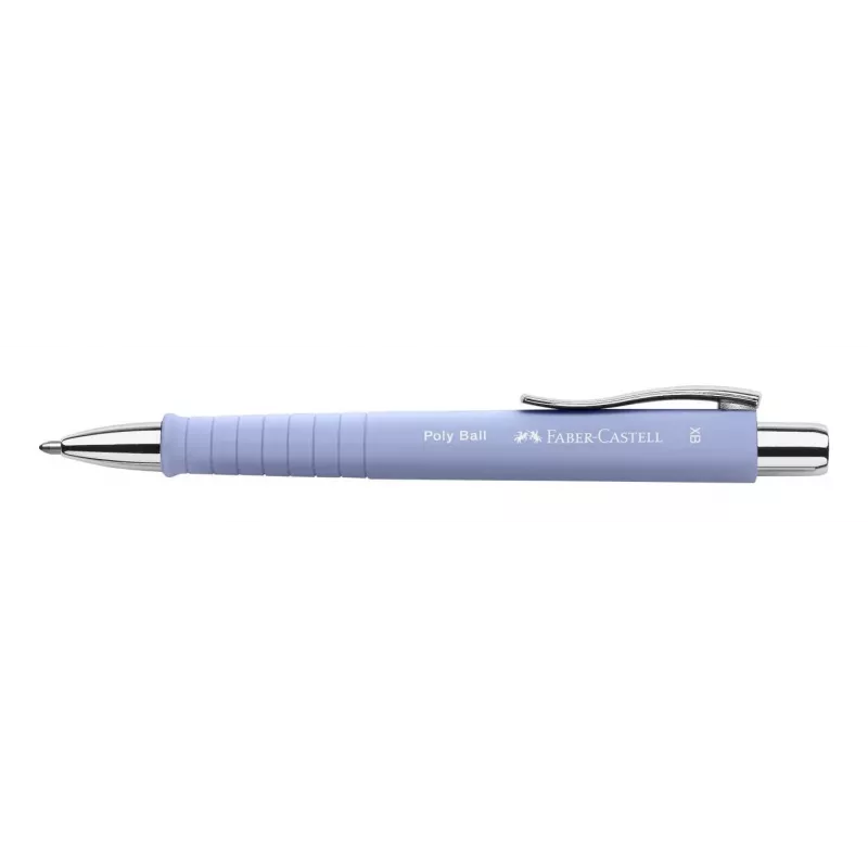 Faber-Castell Poly Ball XB Colours guľôčkové pero, iris telo, modrý atrament, 1,0 mm 241154