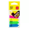 DELI Stick Up indexové značky PP 50x12 mm 100 listov sortiment farieb (D338199)