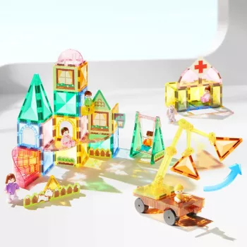 Mideer City Hero Squad MD1641 magnetická súprava, 33 dielov