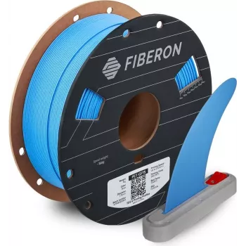 Polymaker Fiberon PET-GF15 1,75 mm modrá 0,5 kg filament pre 3D tlačiarne FL02006