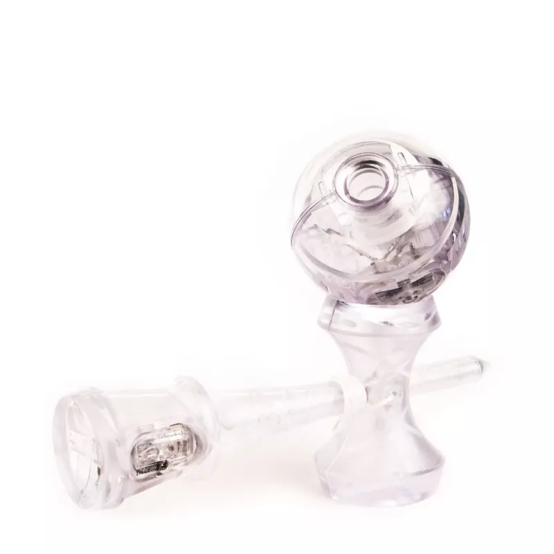 YoYoFactory Kendama biela LED (batérie sú súčasťou)
