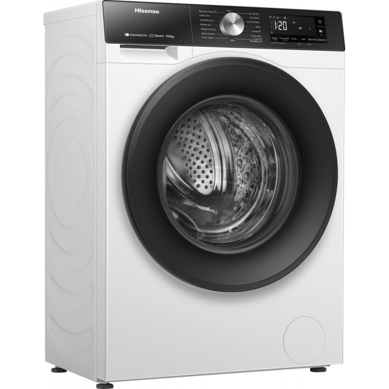 Hisense WD3S904BW3 práčka so sušičkou 9/6 kg 1400 ot/min A/D biela