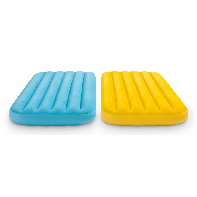 Intex 66803NP CozyKidz detská nafukovacia posteľ 157 x 88 x 18 cm, modrá alebo ružová