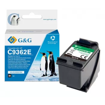 G&G kompatibilná HP 336 XL čierna atramentová kazeta (C9362EE) - 19908
