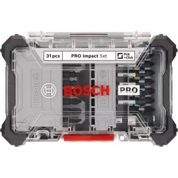 Bosch PRO Impact Control 31-dielna sada skrutkovacích bitov PH PZ T TH H 25 mm 2608521U71