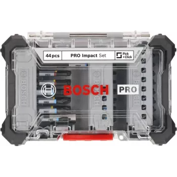 Bosch 2608521U79 34-dielna sada vrtákov a skrutkovacích bitov s magnetickým univerzálnym držiakom, kufrík X-Line