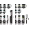 Bosch 2608521U79 34-dielna sada vrtákov a skrutkovacích bitov s magnetickým univerzálnym držiakom, kufrík X-Line