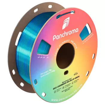 Polymaker Panchroma PLA Dual Silk Caribbean Sea 1,75 mm 1 kg 3D tlačiarenské filamentum CA03025
