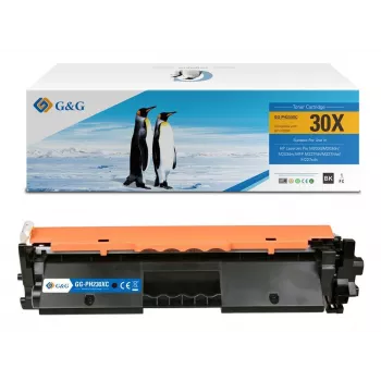 G&G XL tonerová kazeta náhrada za HP 30X/CF230X s originálnym čipom (15306)