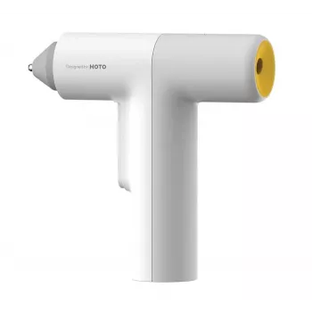 HOTO EasyFlow bezdrôtová tavná pištoľ QWRJQ002 USB-C 3000mAh biela/sivá