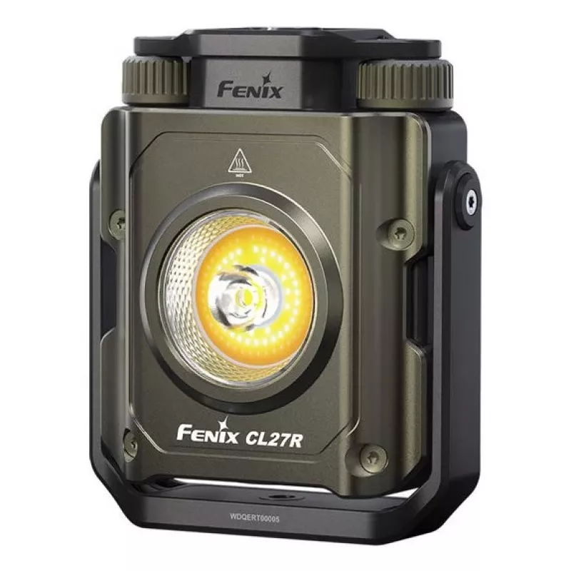 Fenix CL27R nabíjateľné pracovné svetlo so zelenou LED, čierne
