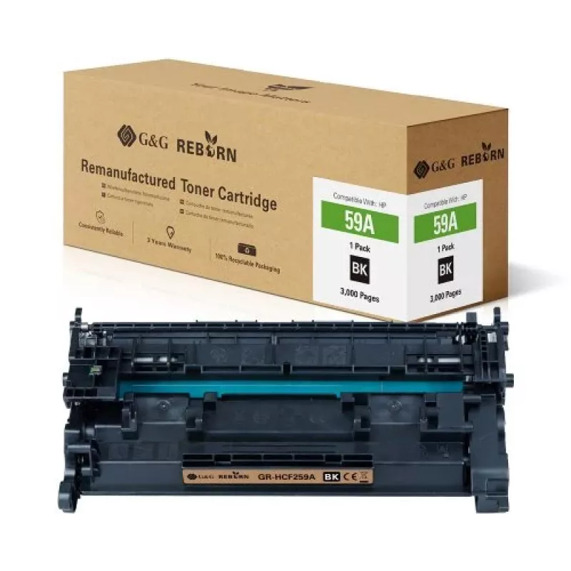 G&G kompatibilná tonerová kazeta GR-HCF259A pre HP 59A, čierna, 3000 strán