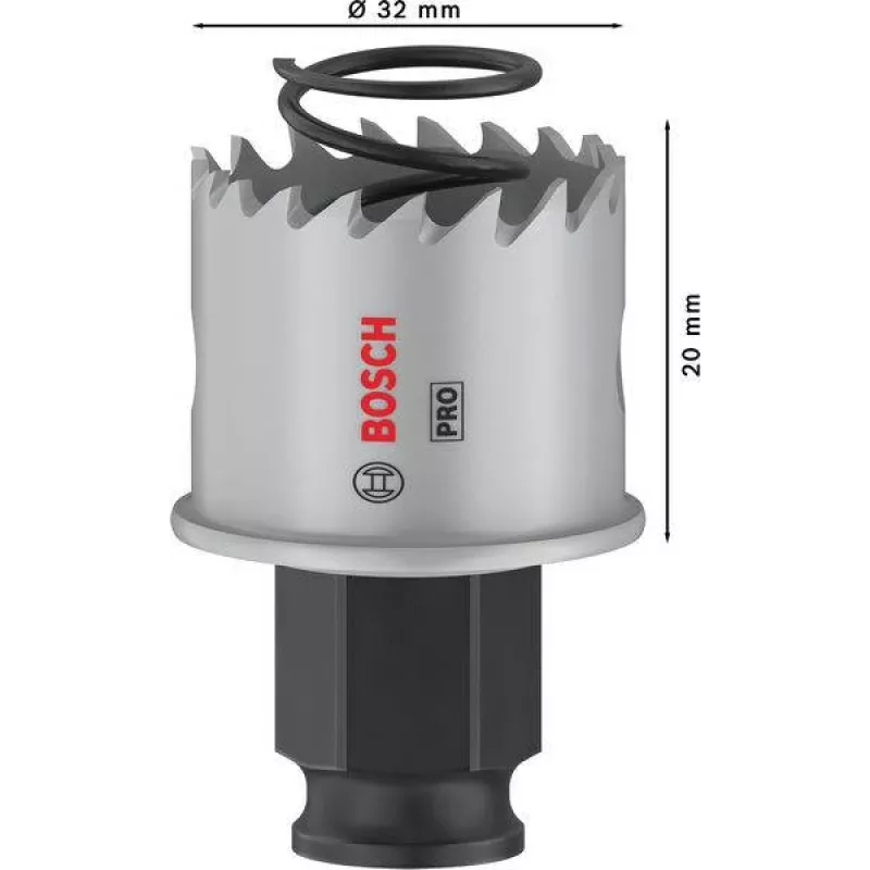 Bosch Accessories 2608594447 Progressor for Wood and Metal korunový vrták 32 mm kobalt bi-metal