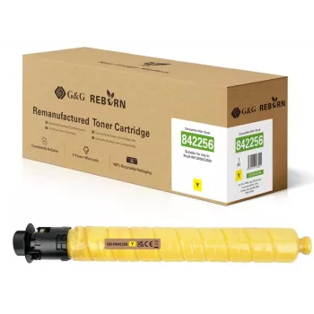 G&G kompatibilná žltá tonerová kazeta pre Ricoh 842256 (19 000 strán) GR-R842256