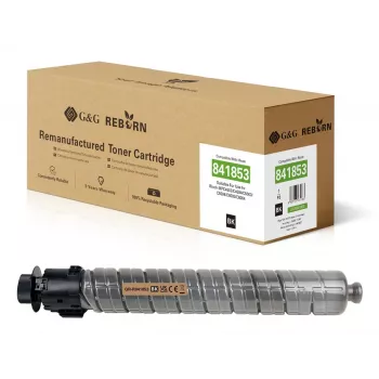 G&G Kompatibilná tonerová kazeta pre Ricoh 841853, Čierna, 33 000 strán GR-R841853