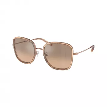 Tory Burch TY6101 33683D dámske slnečné okuliare, rám Dark Havana, hnedé gradientové sklá, 53mm