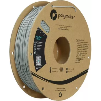 Polymaker PolyFlex TPU90 flexibilný TPU filament 1,75 mm 750 g sivý PD02003