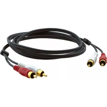 Kramer C-2RAM/2RAM-10 koaxiálny audio kábel RCA konektor samec na RCA konektor samec 3,0 m čierny 95-0202010