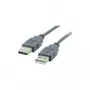 Kramer C-USB/AA-10 USB 2.0 kábel, USB-A konektor samec na USB-A konektor samec, 3 m, sivý 96-0212010