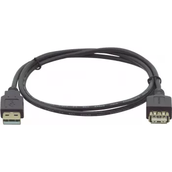 Kramer Electronics C-USB/AAE-3 USB 2.0 predlžovací kábel, USB-A konektor samec na USB-A konektor samica, 0,9 m, biela 96-02121003