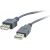 Kramer Electronics C-USB/AAE-3 USB 2.0 predlžovací kábel, USB-A konektor samec na USB-A konektor samica, 0,9 m, biela 96-02121003