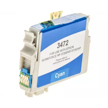 G&G kompatibilná azúrová atramentová kazeta pre Epson 34XL (C13T34724012) – High Yield 14614