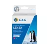 G&G Kompatibilná atramentová kazeta Brother LC422M purpurová (550 strán) 20582