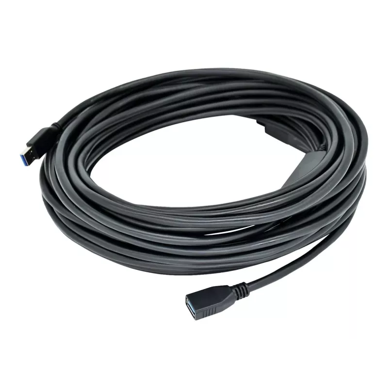 Kramer CA-USB3/AAE-15 USB 3.0 aktívny predlžovací kábel, 4,6 m, čierny 96-0216015