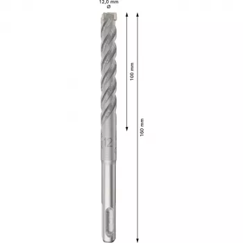BOSCH 2608833905 PRO SDS Plus-5X vrták do betónu 12x100x160 mm