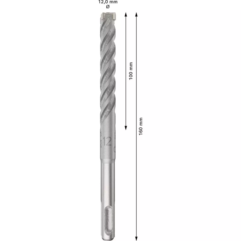 BOSCH 2608833905 PRO SDS Plus-5X vrták do betónu 12x100x160 mm