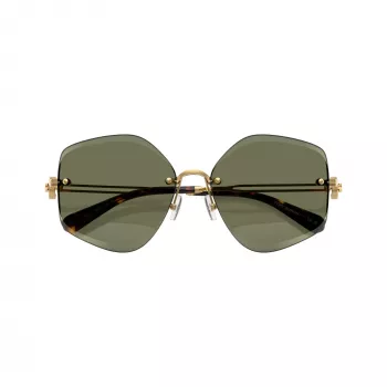Tory Burch TY6111-334371 dámske slnečné okuliare, tmavohnedý havana rám, hnedé gradientové sklá, 56/16/140 mm
