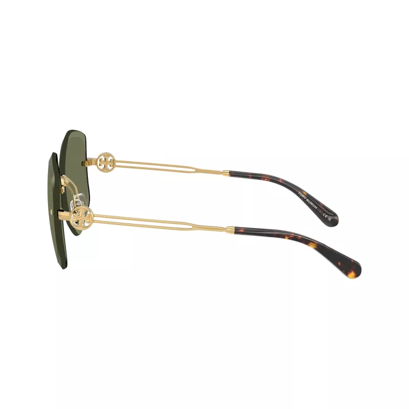 Tory Burch TY6111-334371 dámske slnečné okuliare, tmavohnedý havana rám, hnedé gradientové sklá, 56/16/140 mm