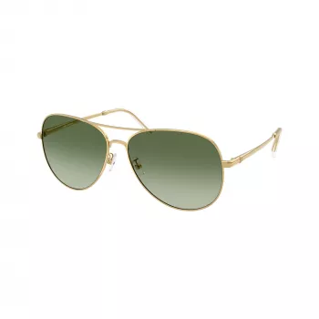 Tory Burch dámske TY6114-33438E hranaté slnečné okuliare, Dark Havana rám, hnedé gradientové sklá, 60 mm