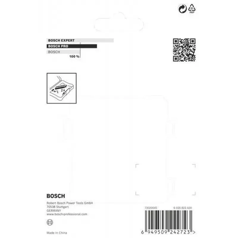 Bosch Accessories 2608522565 Pick and Click úložná krabica M, opakovane uzatvárateľná, čierna/červená