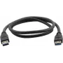 Kramer C-USB3/AA-3 USB 3.0 kábel, Type-A samec na Type-A samec, 0,9 m, modrý 96-0230003