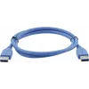 Kramer C-USB3/AA-3 USB 3.0 kábel, Type-A samec na Type-A samec, 0,9 m, modrý 96-0230003