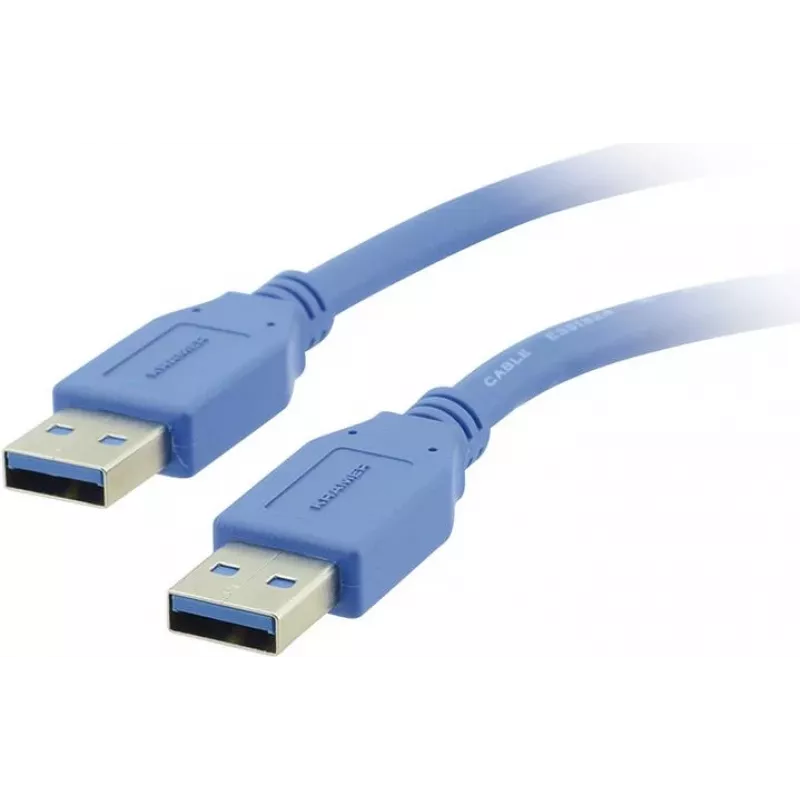 Kramer C-USB3/AA-3 USB 3.0 kábel, Type-A samec na Type-A samec, 0,9 m, modrý 96-0230003