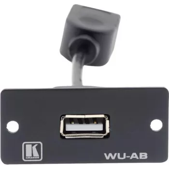 Kramer WU-AB modulárny Snap-In vložka USB Type-A samica na samicu čierna 85-0118399