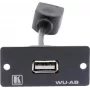 Kramer WU-AB modulárny Snap-In vložka USB Type-A samica na samicu čierna 85-0118399