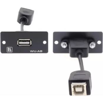 Kramer WU-AB modulárny Snap-In vložka USB Type-A samica na samicu čierna 85-0118399