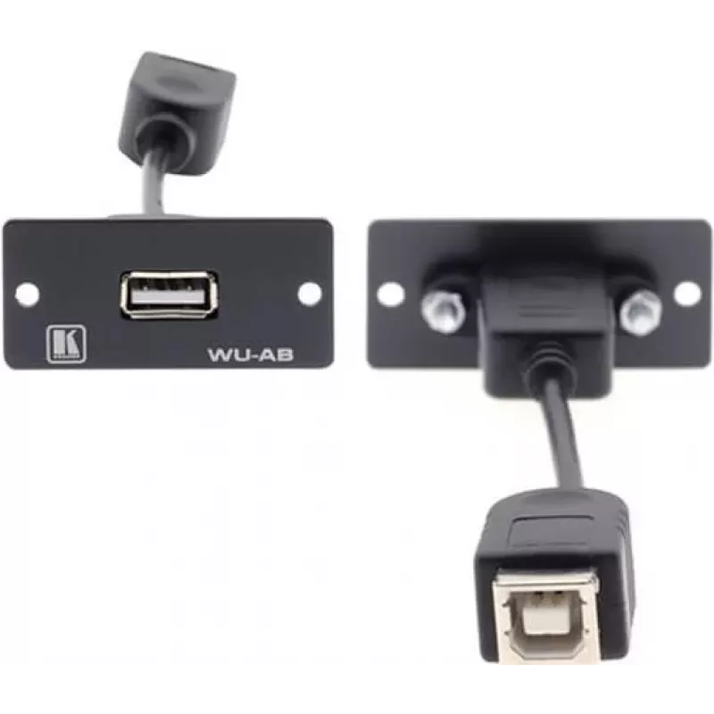 Kramer WU-AB modulárny Snap-In vložka USB Type-A samica na samicu čierna 85-0118399