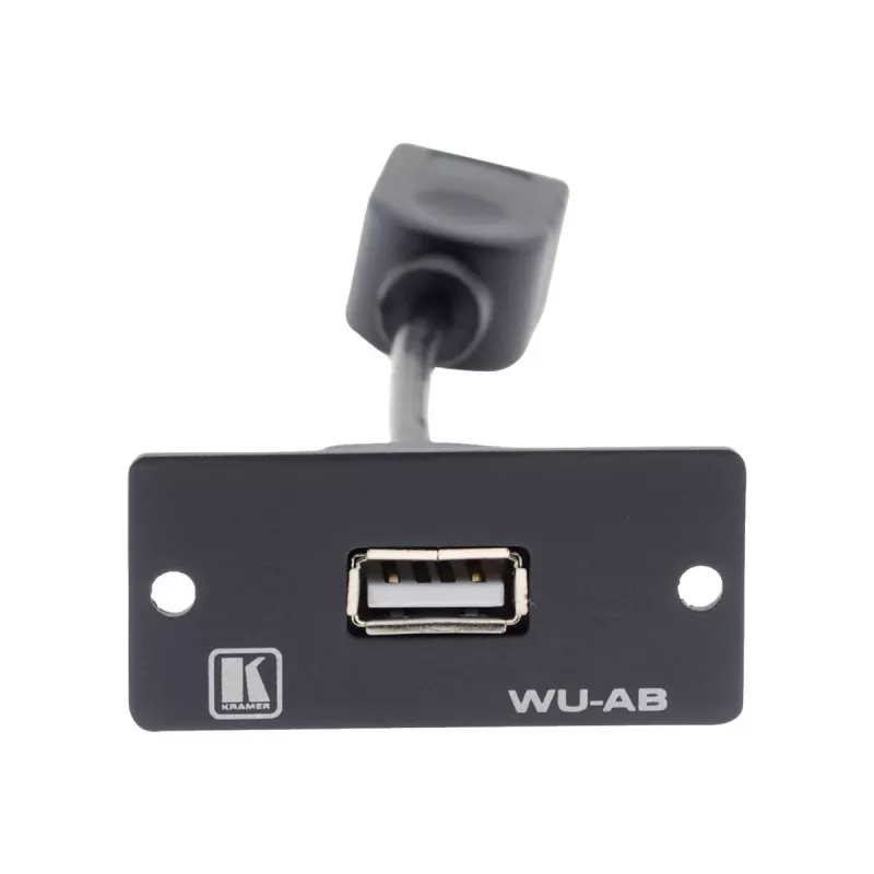 Kramer WU-AB modulárny Snap-In vložka USB Type-A samica na samicu čierna 85-0118399
