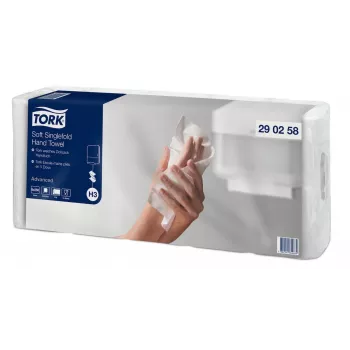Tork Advanced H3 Z-skladané utierky 2-vrstvové biele (290258) – 3750 utierok