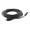 Kramer C-MDPM/MDPM DisplayPort kábel konektor samec-konektor samec 4,6m čierny 97-1717015