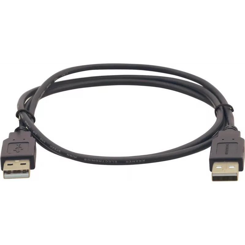 Kramer C-USB/AA-6 USB 2.0 kábel, USB-A konektor samec na USB-A konektor samec, 1,8 m, sivý 96-0212006