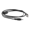 Kramer C-UAM/DC35-3 USB-A na DC napájací kábel 3,5x1,35mm 0,9m čierna 96-0213003