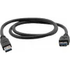 Kramer Electronics USB-A konektor samec na USB-A konektor samica 3.0 predlžovací kábel 3m čierny (96-02310010)