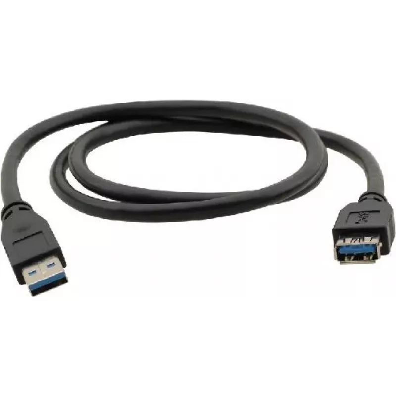 Kramer Electronics USB-A konektor samec na USB-A konektor samica 3.0 predlžovací kábel 3m čierny (96-02310010)