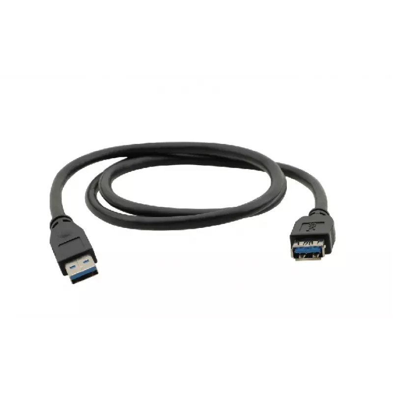 Kramer Electronics USB-A konektor samec na USB-A konektor samica 3.0 predlžovací kábel 3m čierny (96-02310010)
